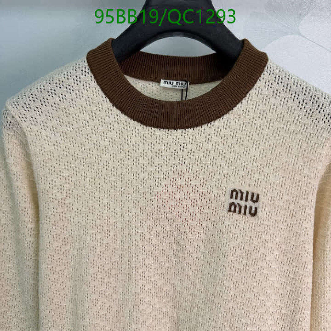 Miu Miu-Clothing Code: QC1293 $: 95USD