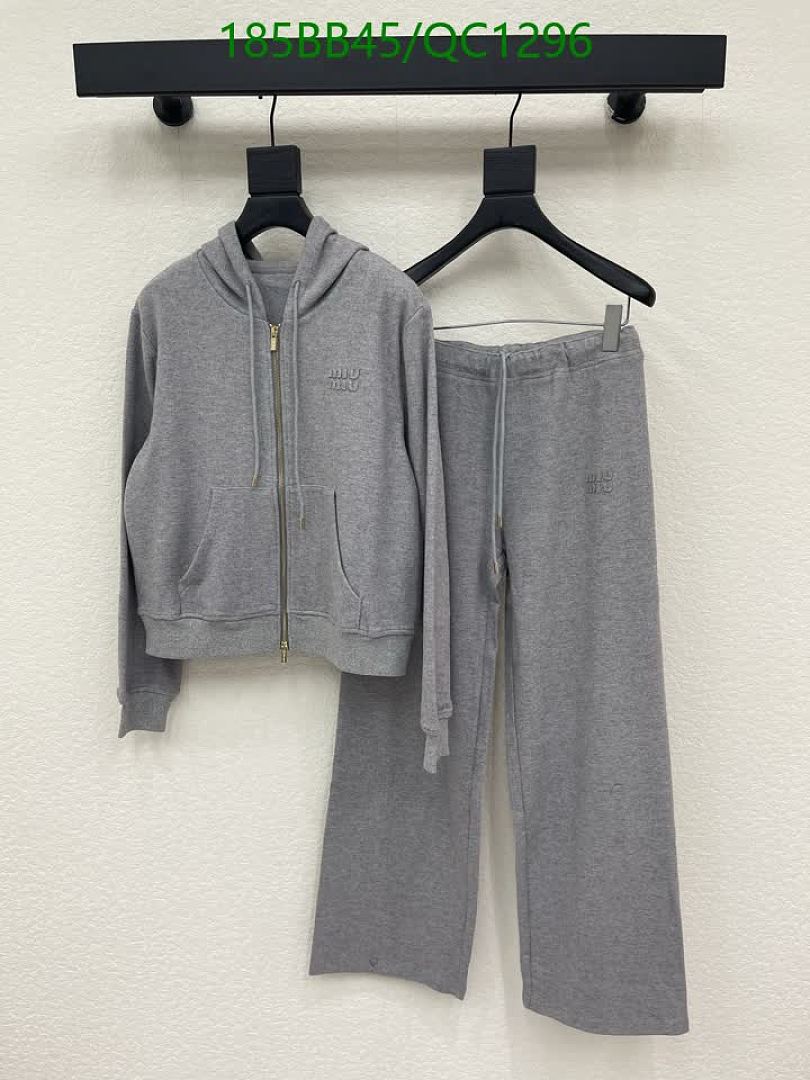 Miu Miu-Clothing Code: QC1296 $: 185USD