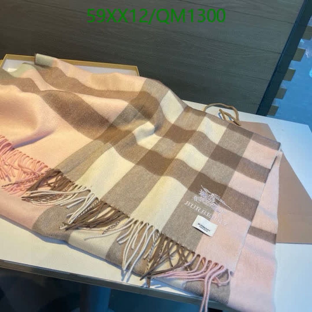 Burberry-Scarves Code: QM1300 $: 59USD