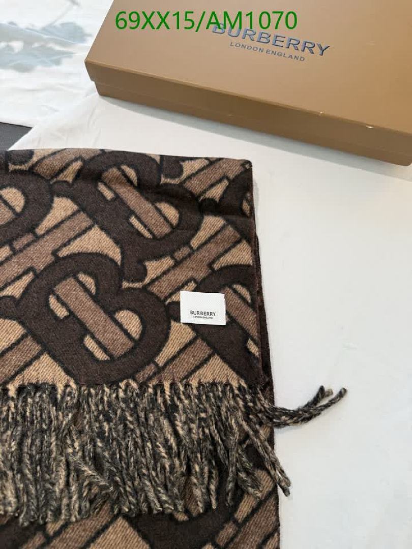 Burberry-Scarves Code: AM1070 $: 69USD