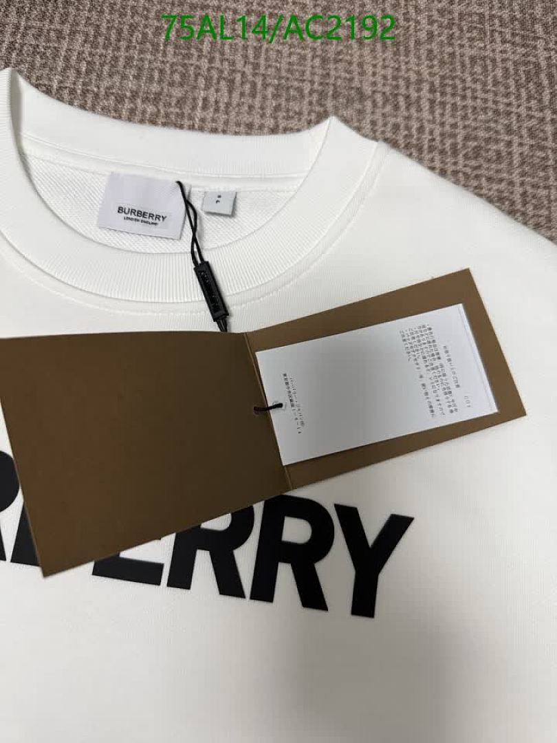 Burberry-Clothing Code: AC2192 $: 75USD