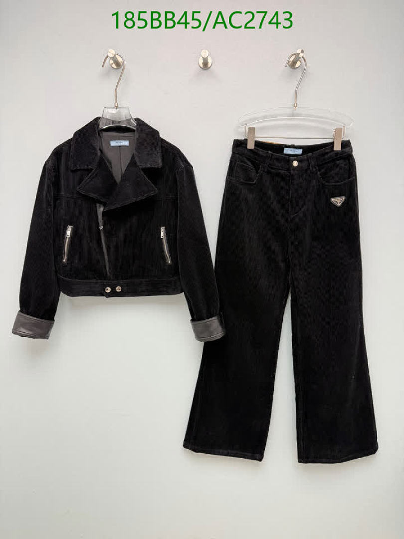 Prada-Clothing Code: AC2743 $: 185USD