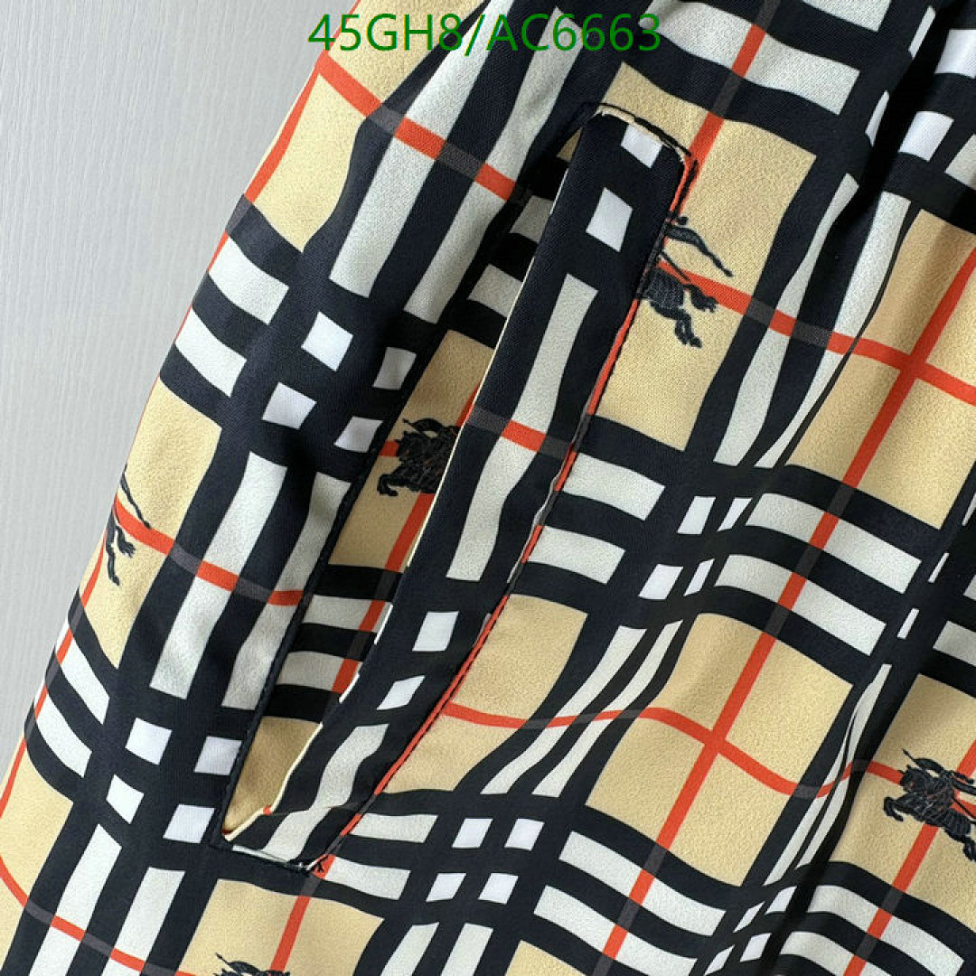 Burberry-Clothing Code: AC6663 $: 45USD