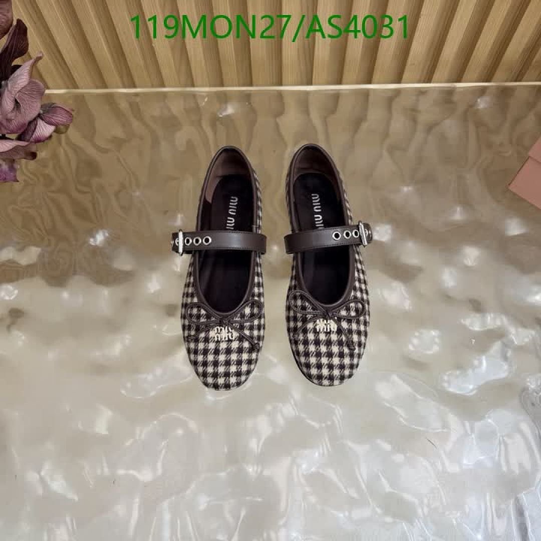 Miu Miu-Women Shoes Code: AS4031 $: 119USD