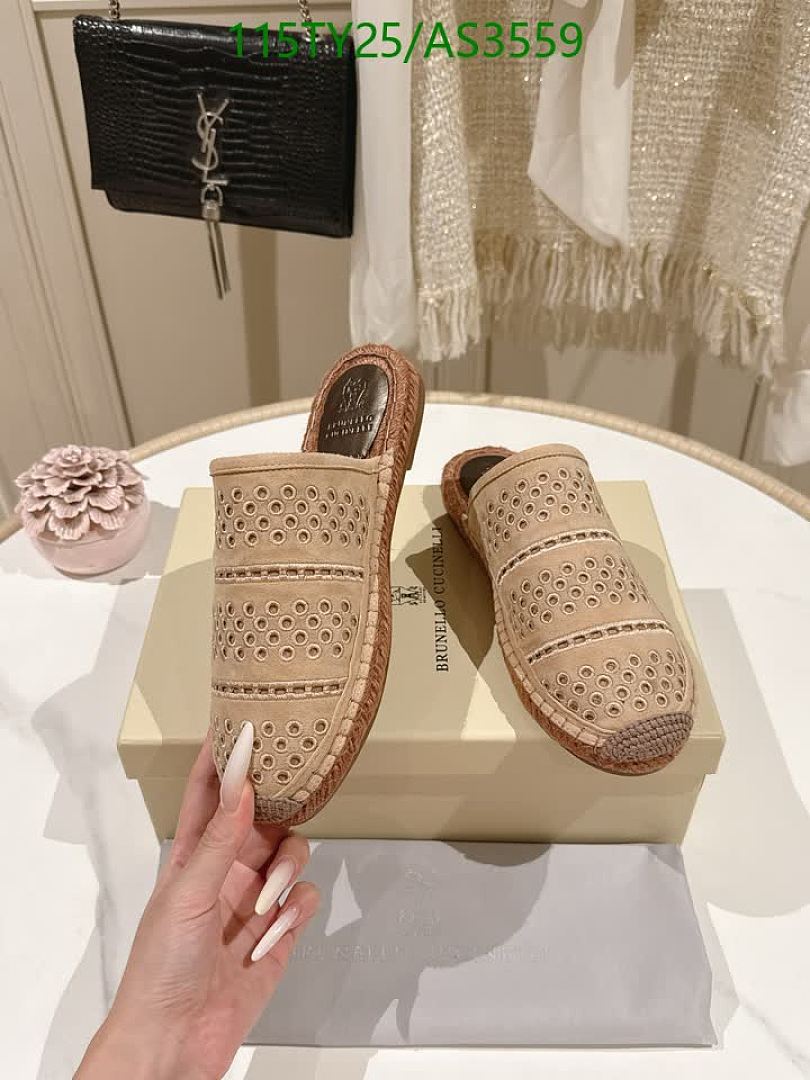 Brunello Cucinelli-Women Shoes Code: AS3559 $: 115USD