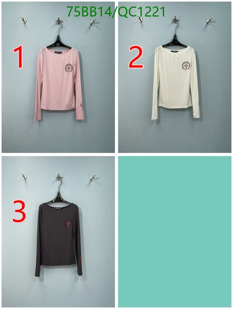 Chrome Hearts-Clothing Code: QC1221 $: 75USD