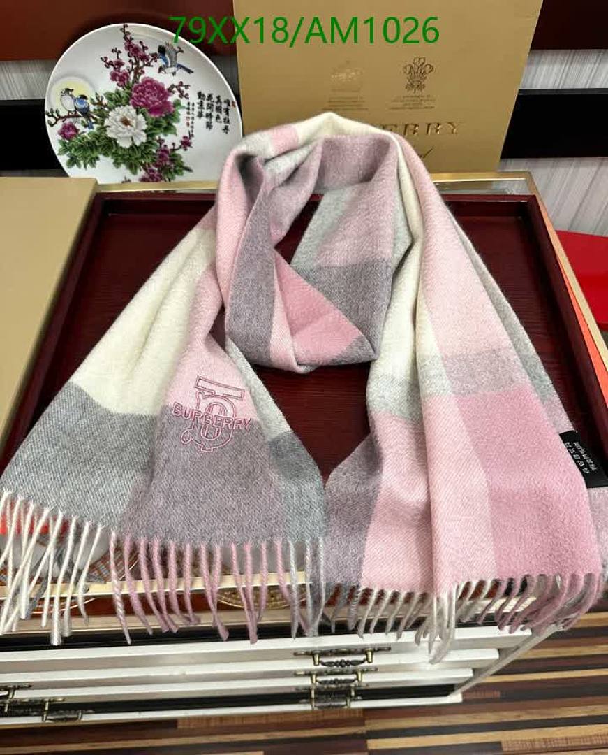 Burberry-Scarves Code: AM1026 $: 79USD
