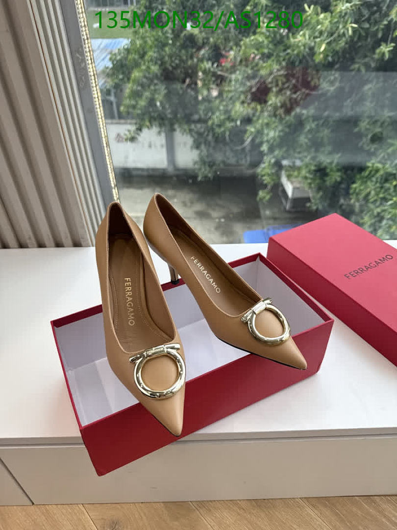 Ferragamo-Women Shoes Code: AS1280 $: 135USD
