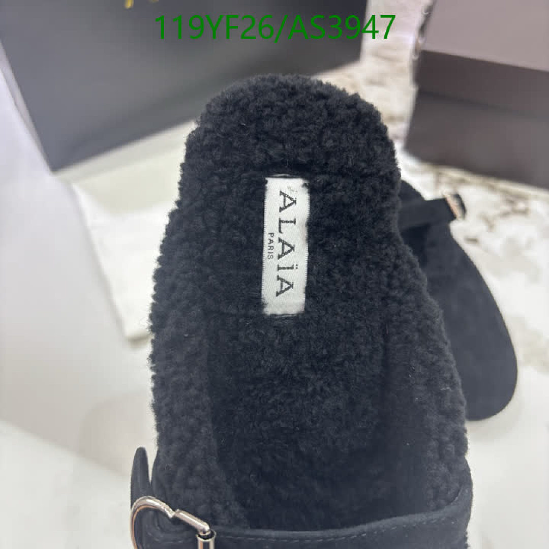 Alaia-Women Shoes Code: AS3947 $: 119USD