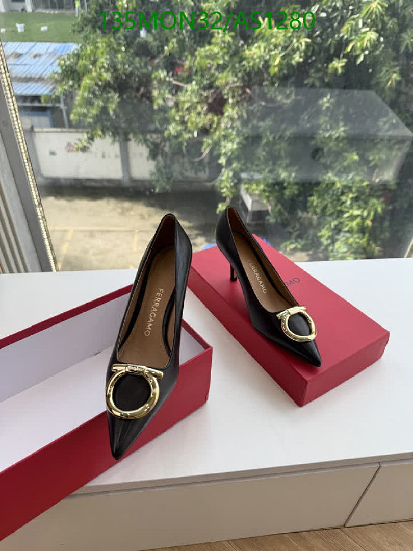 Ferragamo-Women Shoes Code: AS1280 $: 135USD