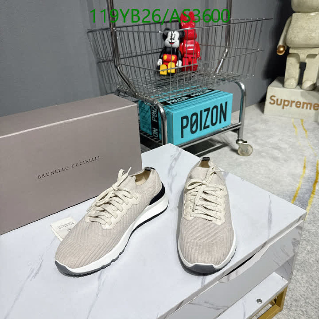 Brunello Cucinelli-Men shoes Code: AS3600 $: 119USD