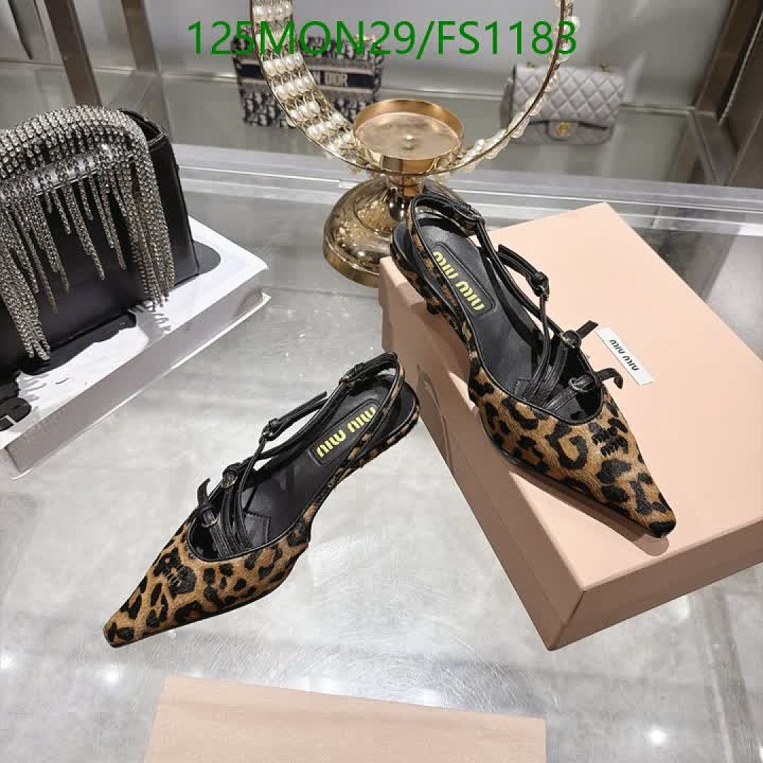 Miu Miu-Women Shoes Code: FS1183 $: 125USD