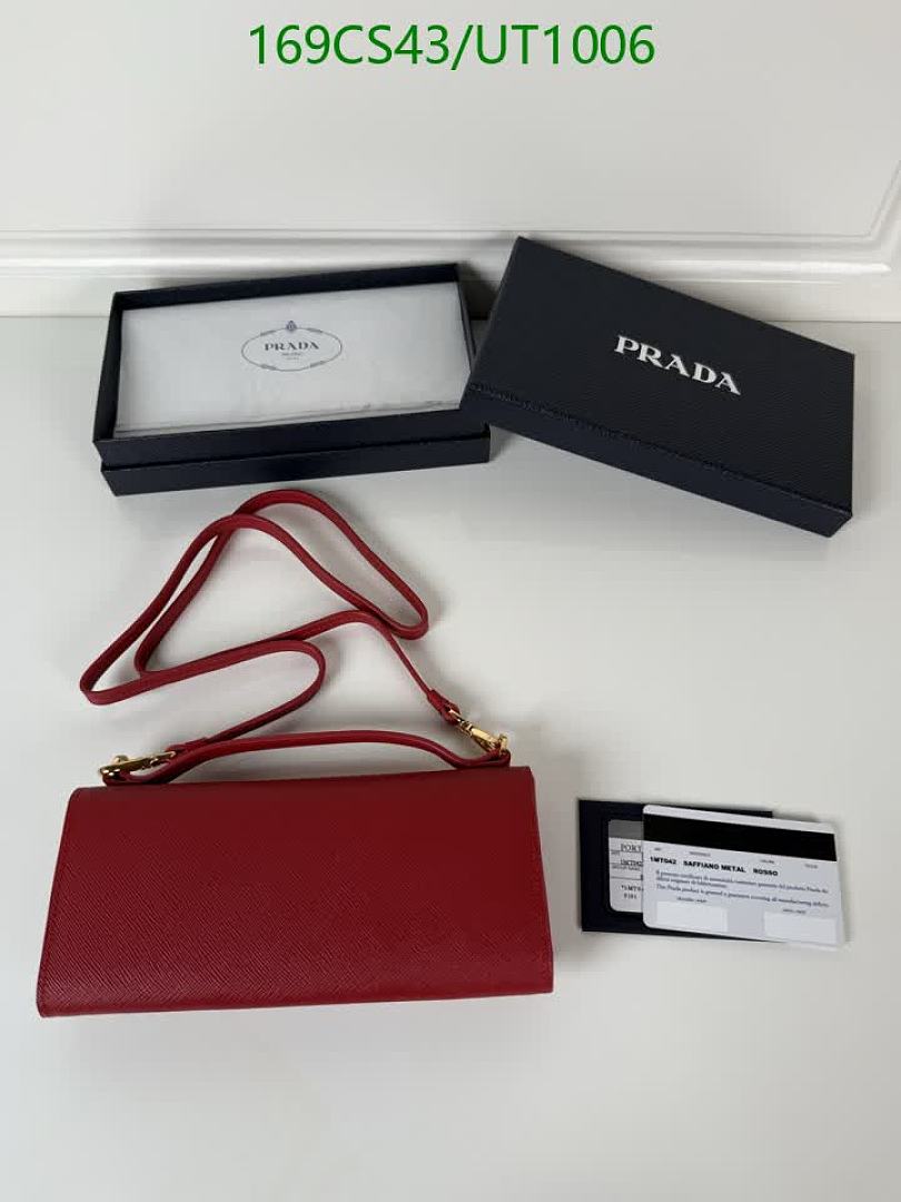Prada-WalletsMirror Quality Code: UT1006 $: 169USD