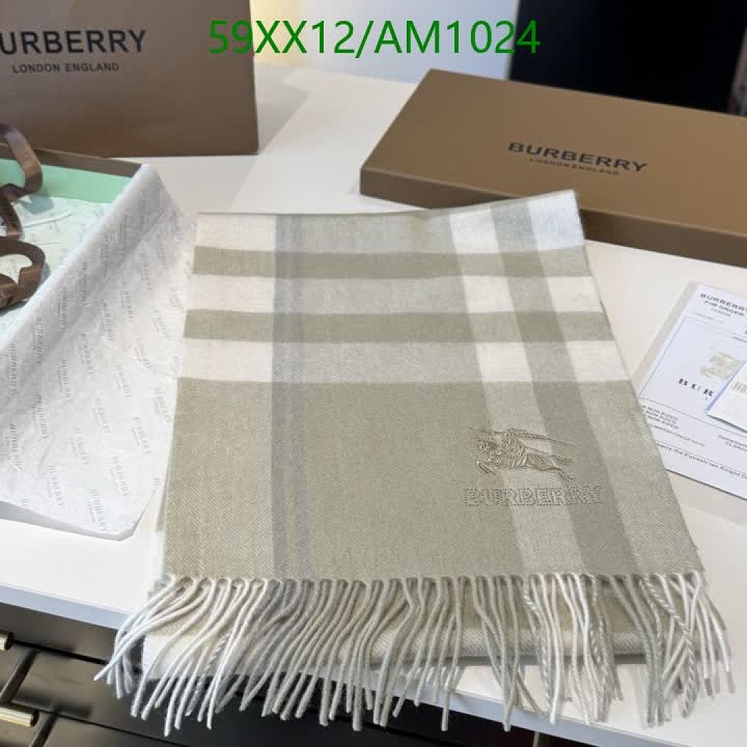Burberry-Scarves Code: AM1024 $: 59USD