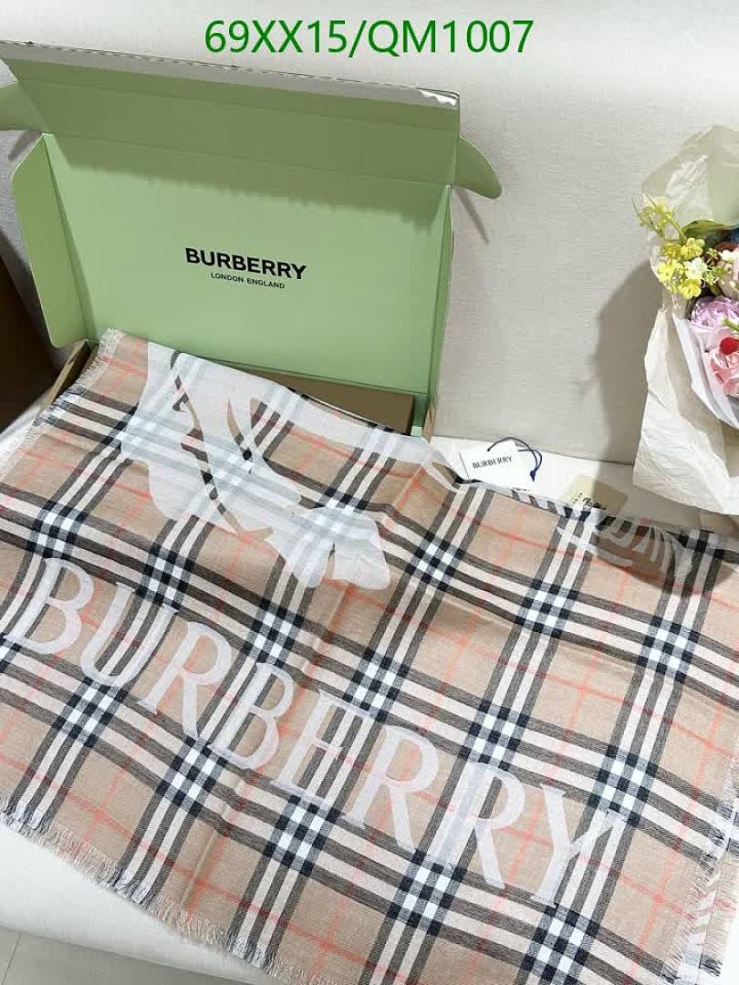Burberry-Scarves Code: QM1007 $: 69USD