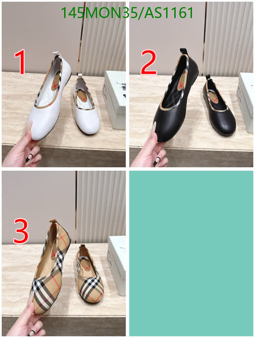 Burberry-Women Shoes Code: AS1161 $: 145USD