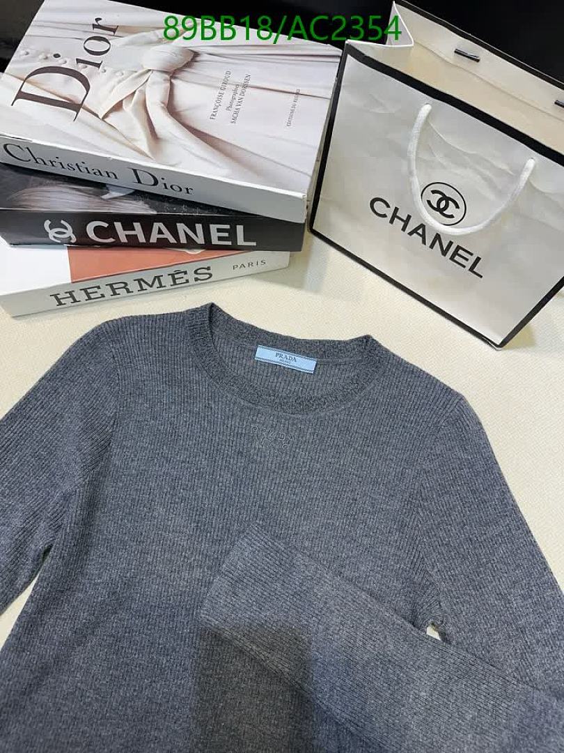 Prada-Clothing Code: AC2354 $: 89USD