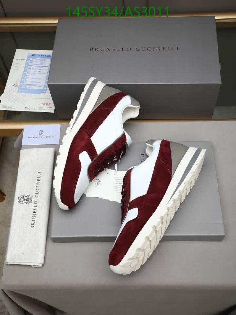 Brunello Cucinelli-Men shoes Code: AS3011 $: 145USD
