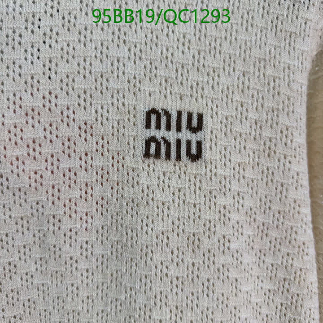 Miu Miu-Clothing Code: QC1293 $: 95USD