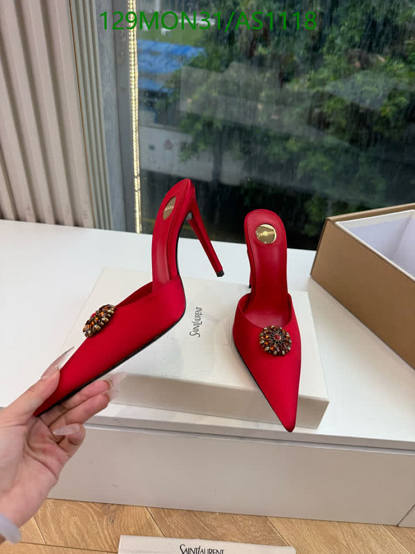YSL-Women Shoes Code: AS1118 $: 129USD