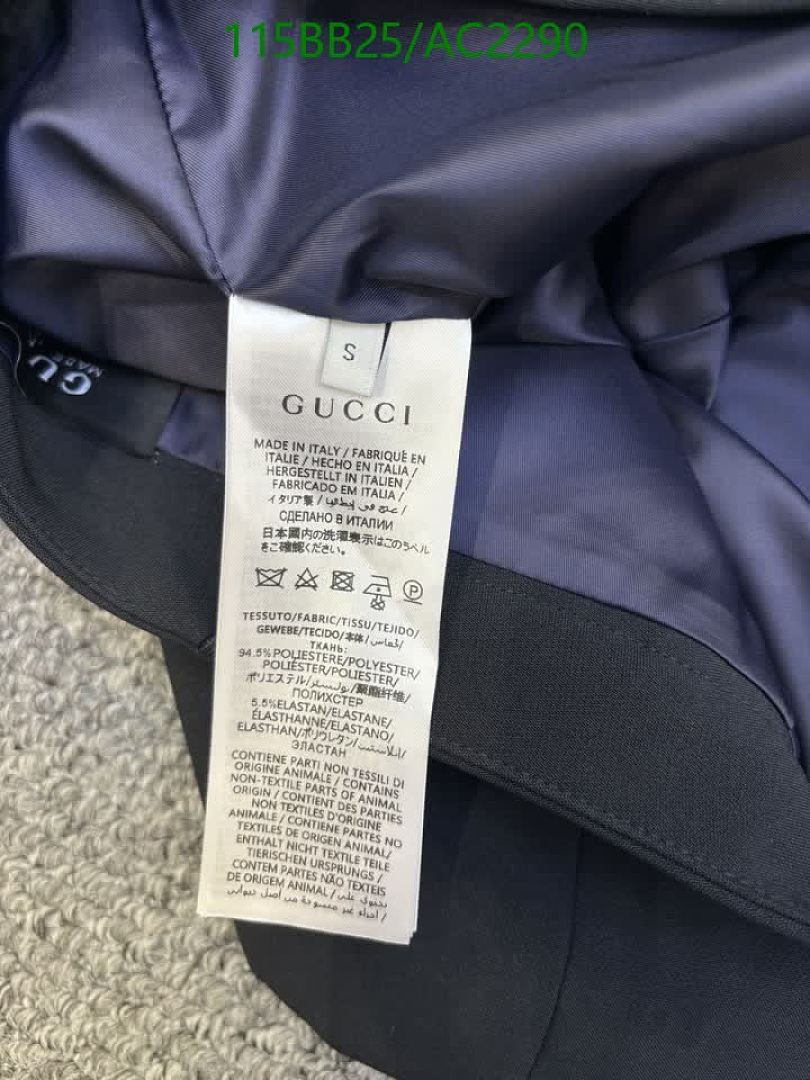 Gucci-Clothing Code: AC2290 $: 115USD