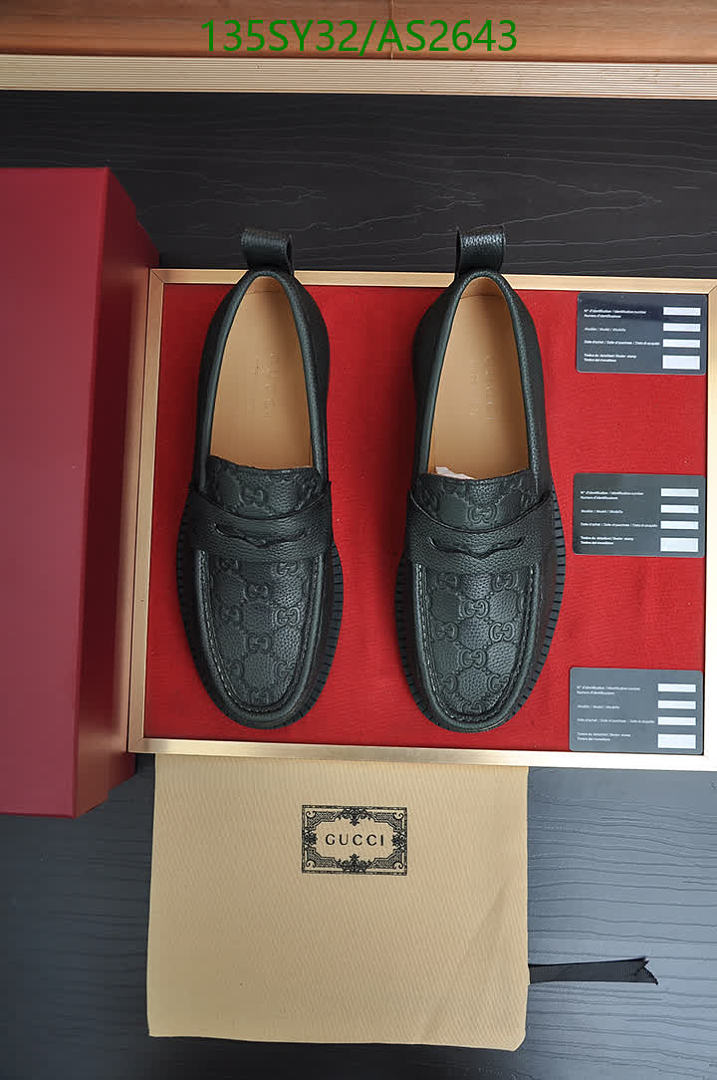 Gucci-Men shoes Code: AS2643 $: 135USD