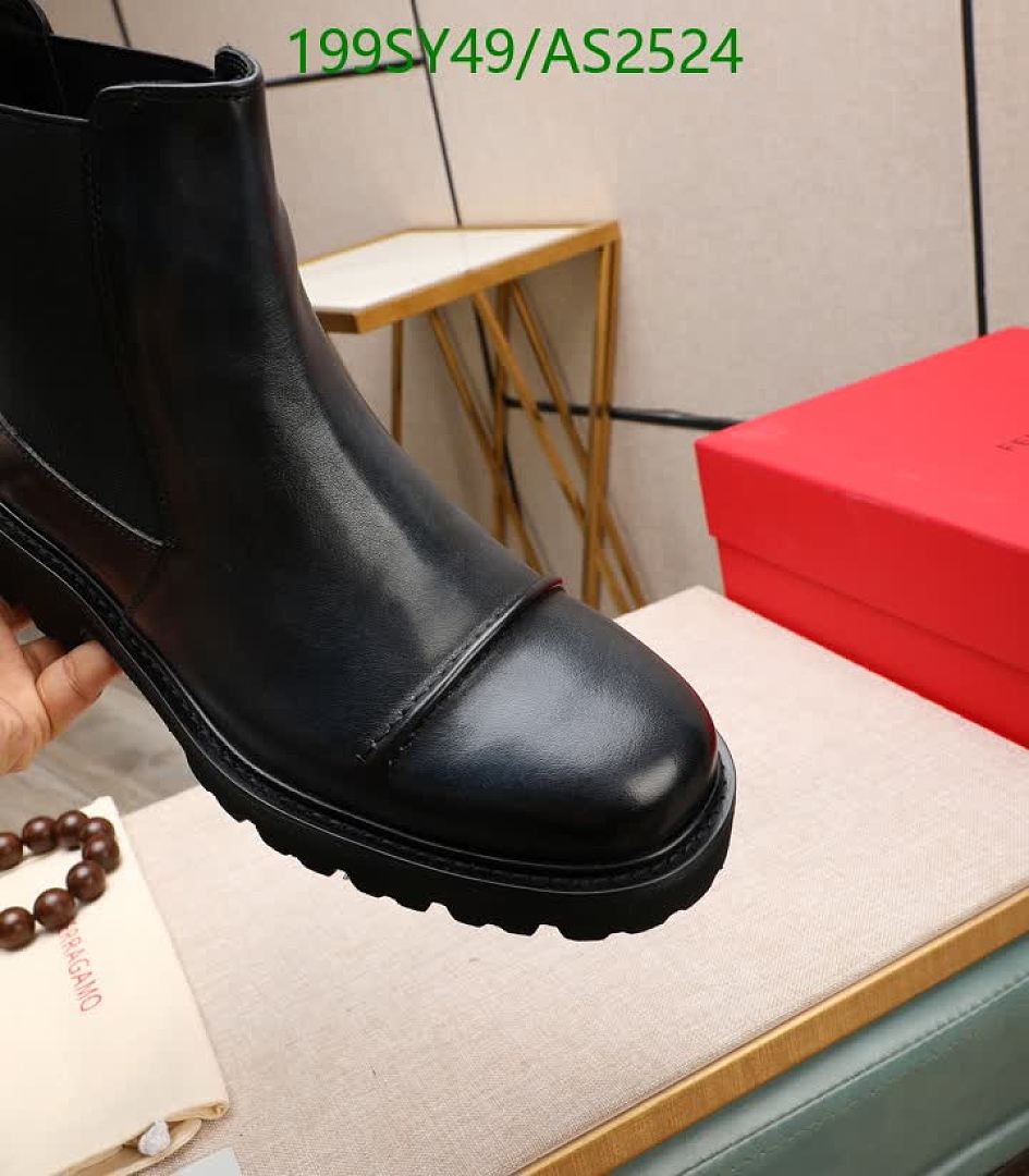 Ferragamo-Men shoes Code: AS2524 $: 199USD