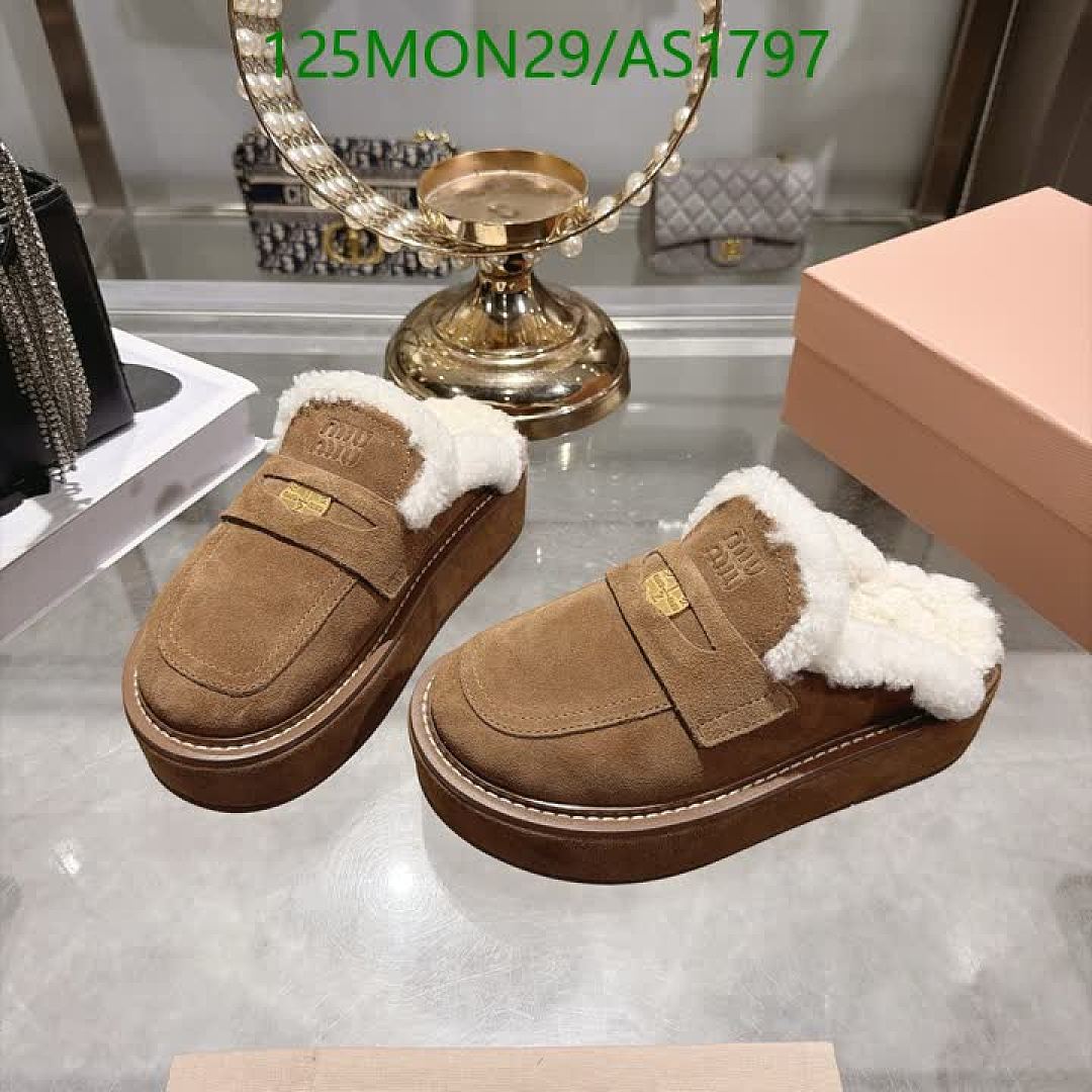 Miu Miu-Women Shoes Code: AS1797 $: 125USD