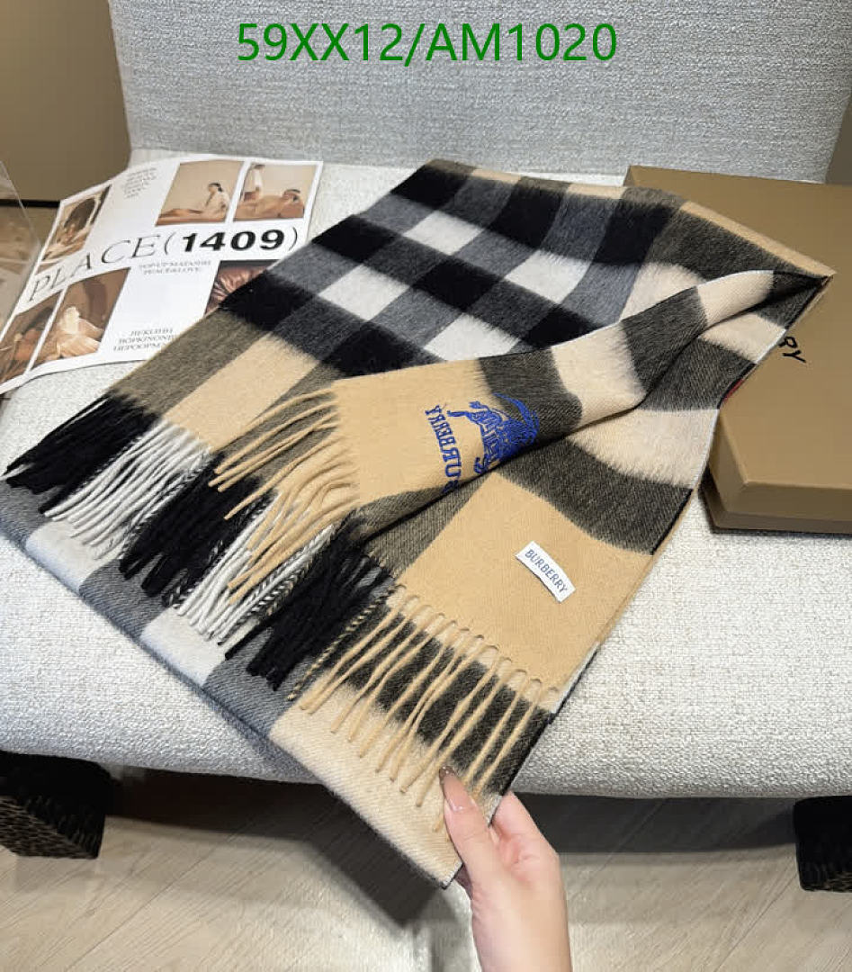 Burberry-Scarves Code: AM1020 $: 59USD