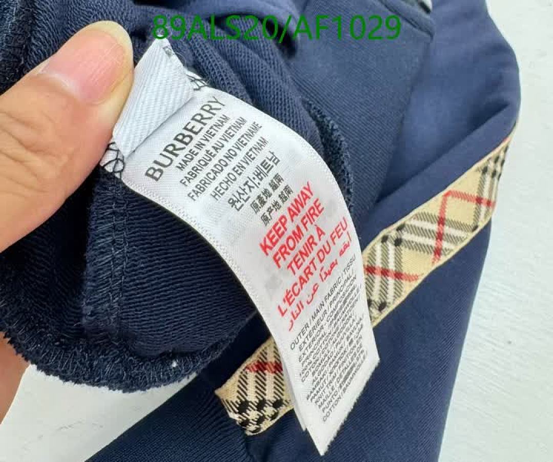 Burberry-Clothing（Kids） Code: AF1029 $: 89USD
