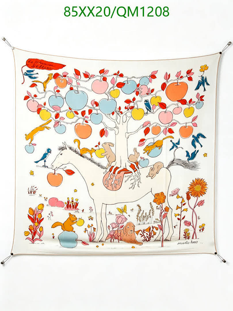 Hermes-Scarves Code: QM1208 $: 85USD