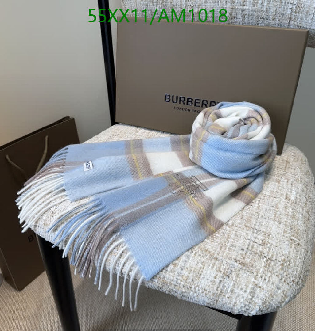 Burberry-Scarves Code: AM1018 $: 55USD