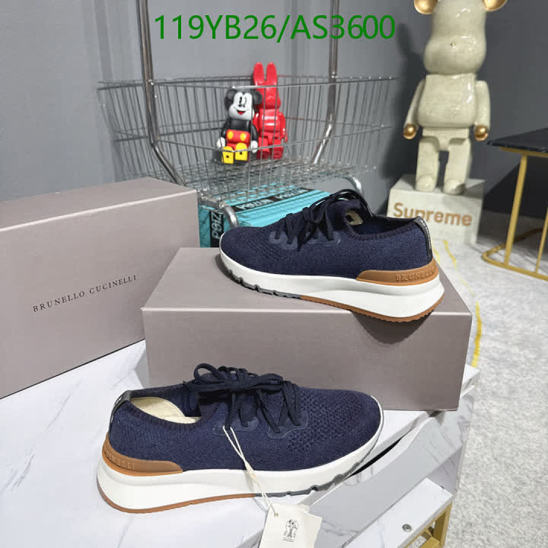 Brunello Cucinelli-Men shoes Code: AS3600 $: 119USD