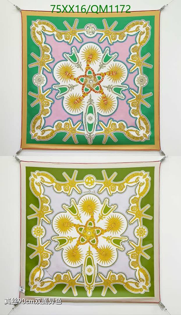 Hermes-Scarves Code: QM1172 $: 75USD