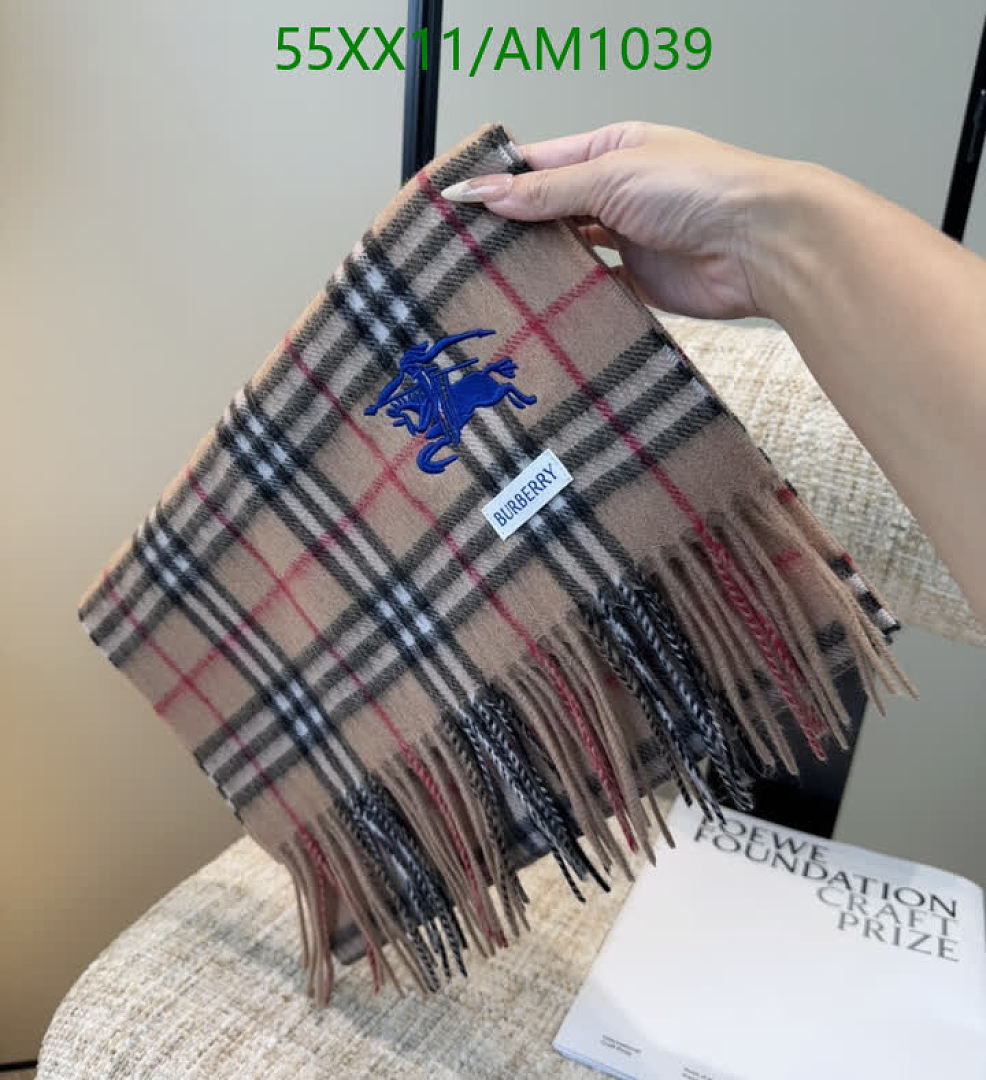 Burberry-Scarves Code: AM1039 $: 55USD