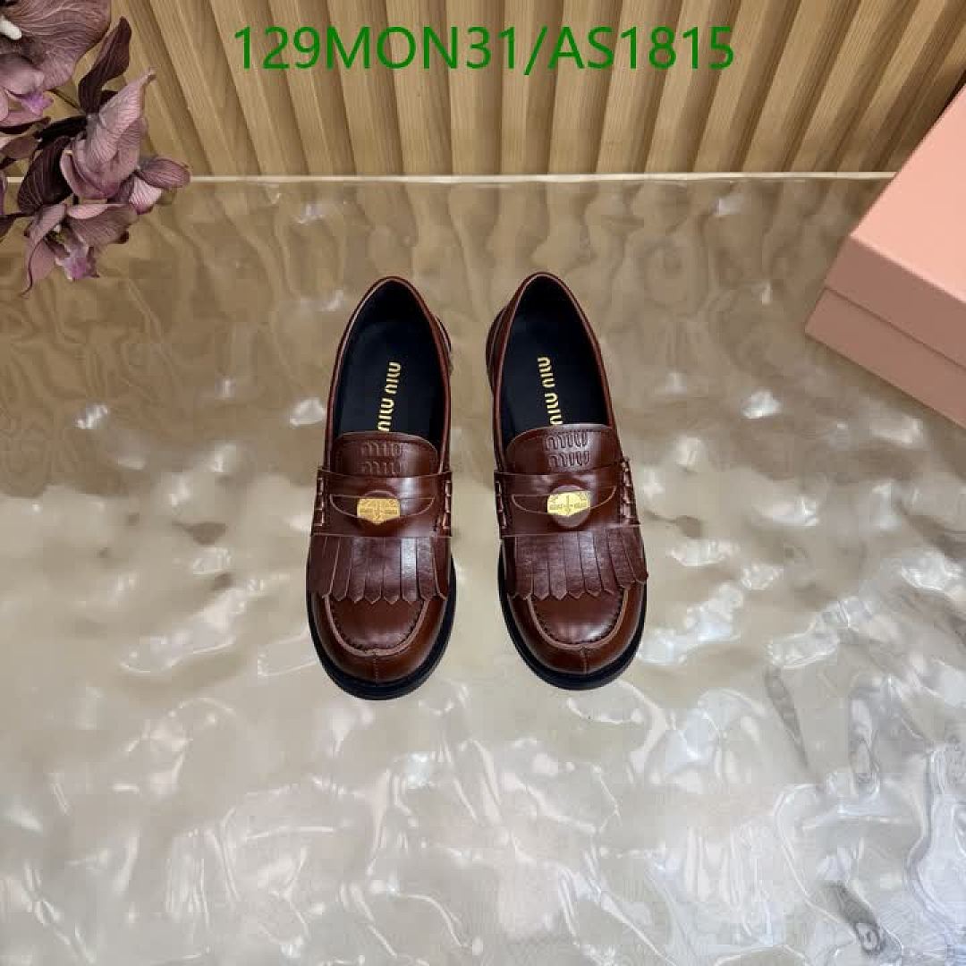 Miu Miu-Women Shoes Code: AS1815 $: 129USD