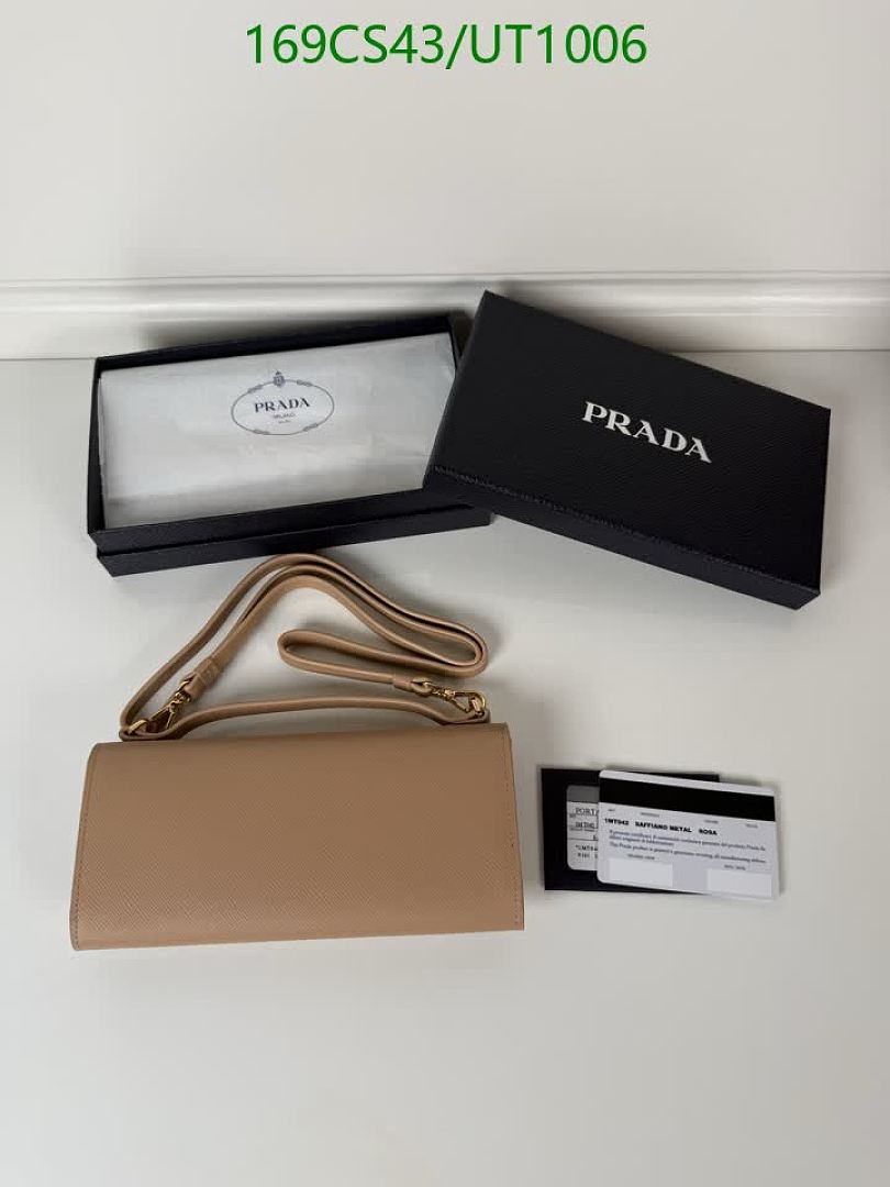 Prada-WalletsMirror Quality Code: UT1006 $: 169USD