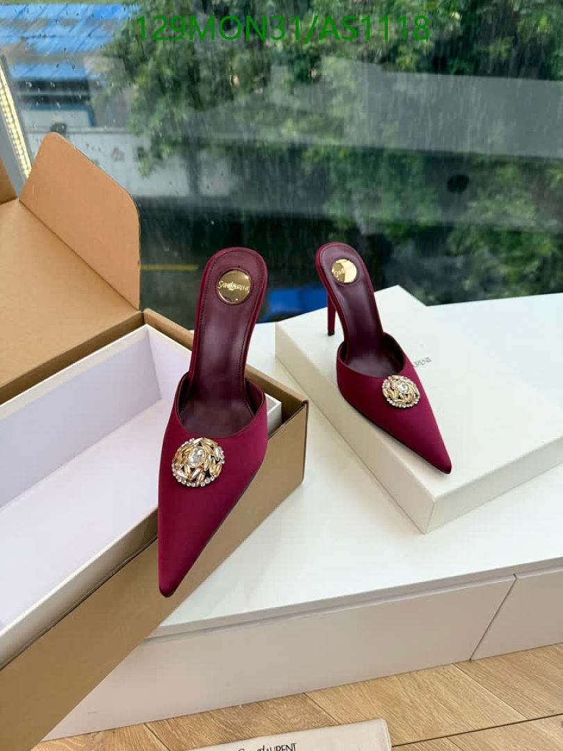 YSL-Women Shoes Code: AS1118 $: 129USD