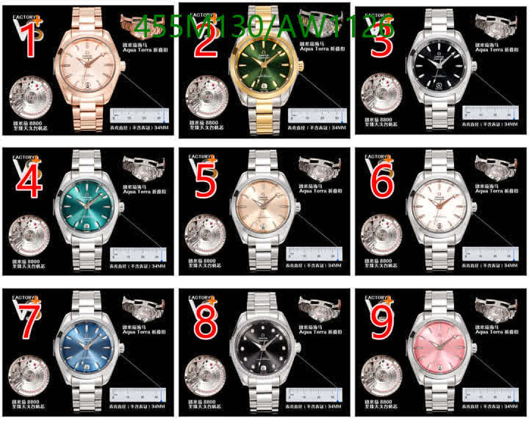 Omega-WatchesMirror Quality Code: AW1126 $: 455USD