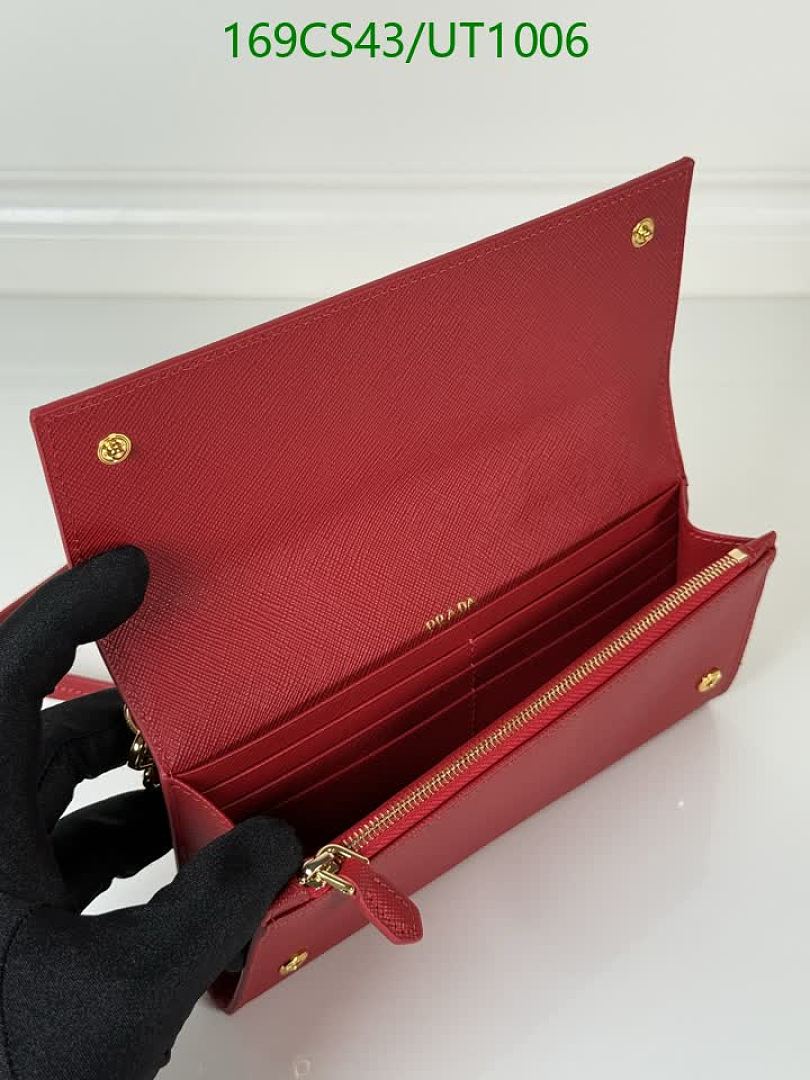 Prada-WalletsMirror Quality Code: UT1006 $: 169USD