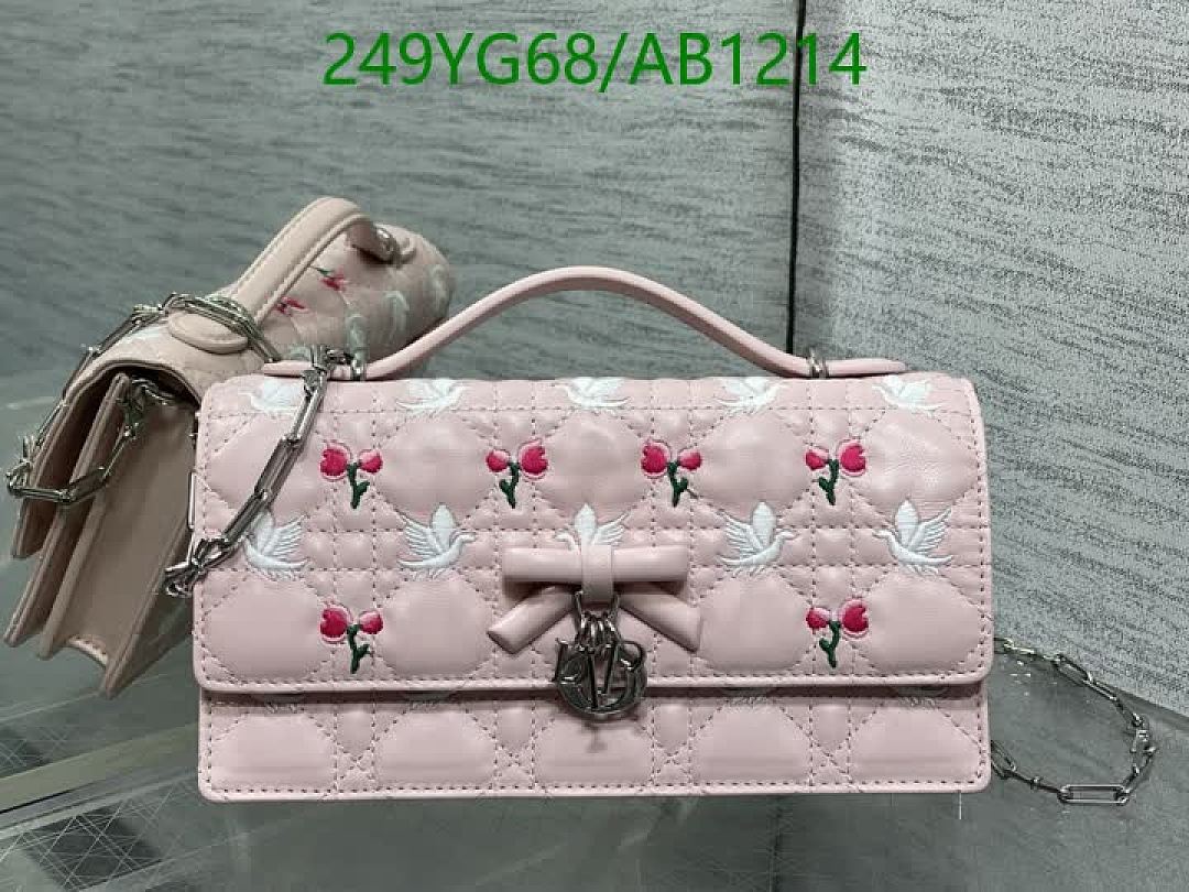 Dior-BagsMirror Quality Code: AB1214 $: 249USD