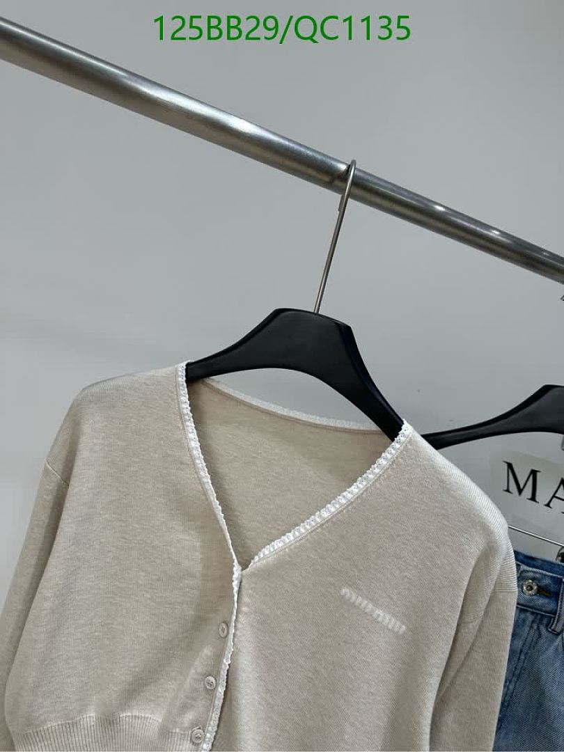 Miu Miu-Clothing Code: QC1135 $: 125USD