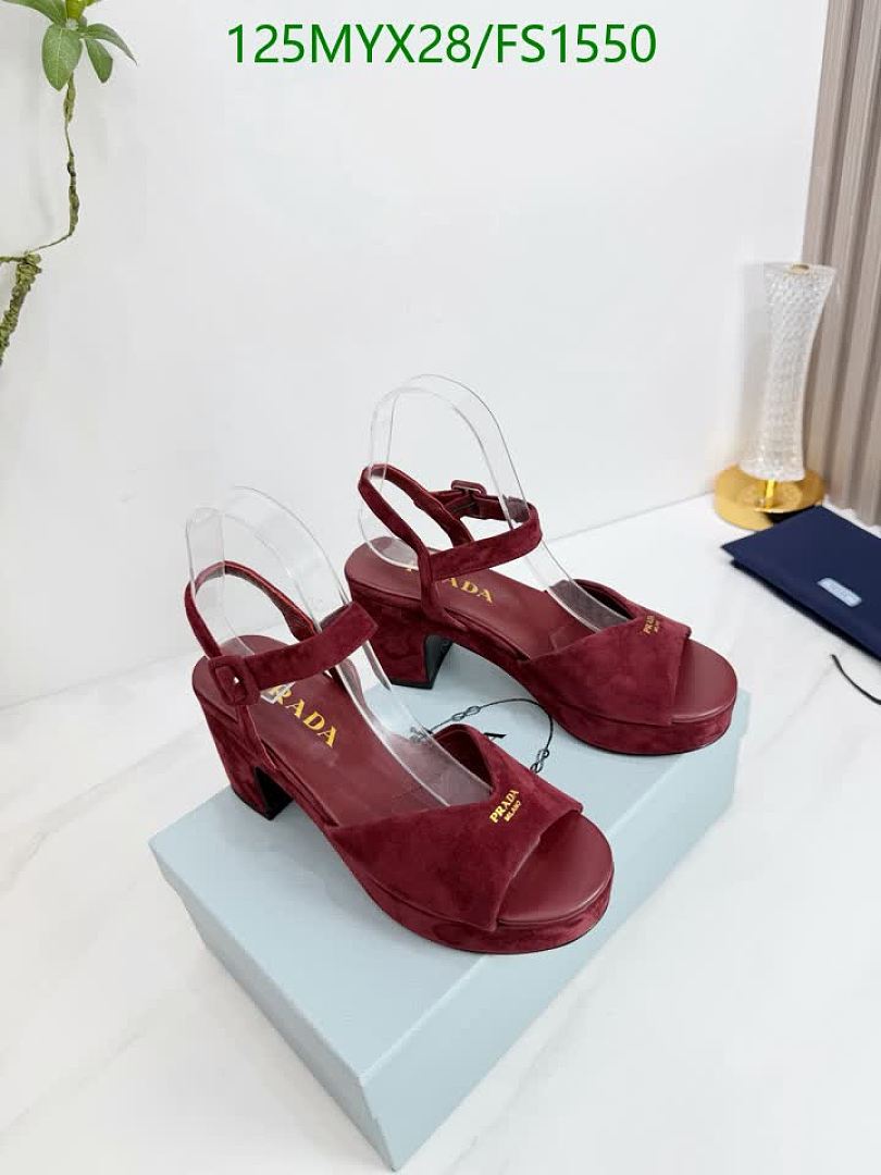 Prada-Women Shoes Code: FS1550 $: 125USD