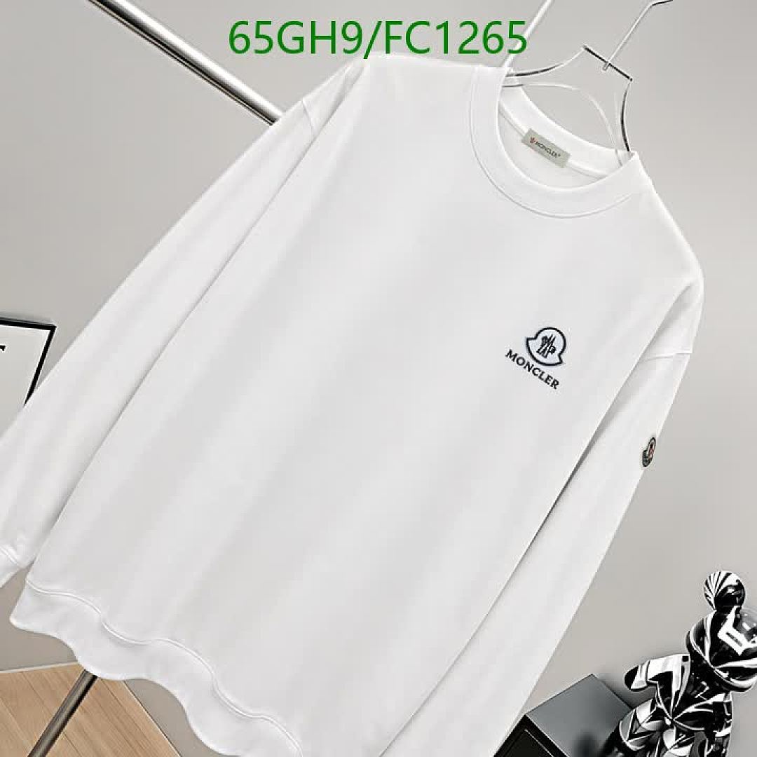 Moncler-Clothing Code: FC1265 $: 65USD