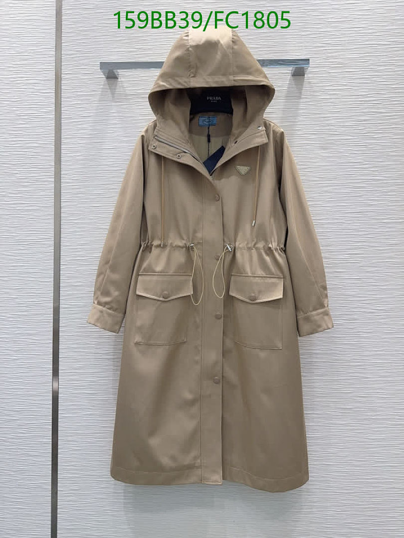 Prada-Clothing Code: FC1805 $: 159USD