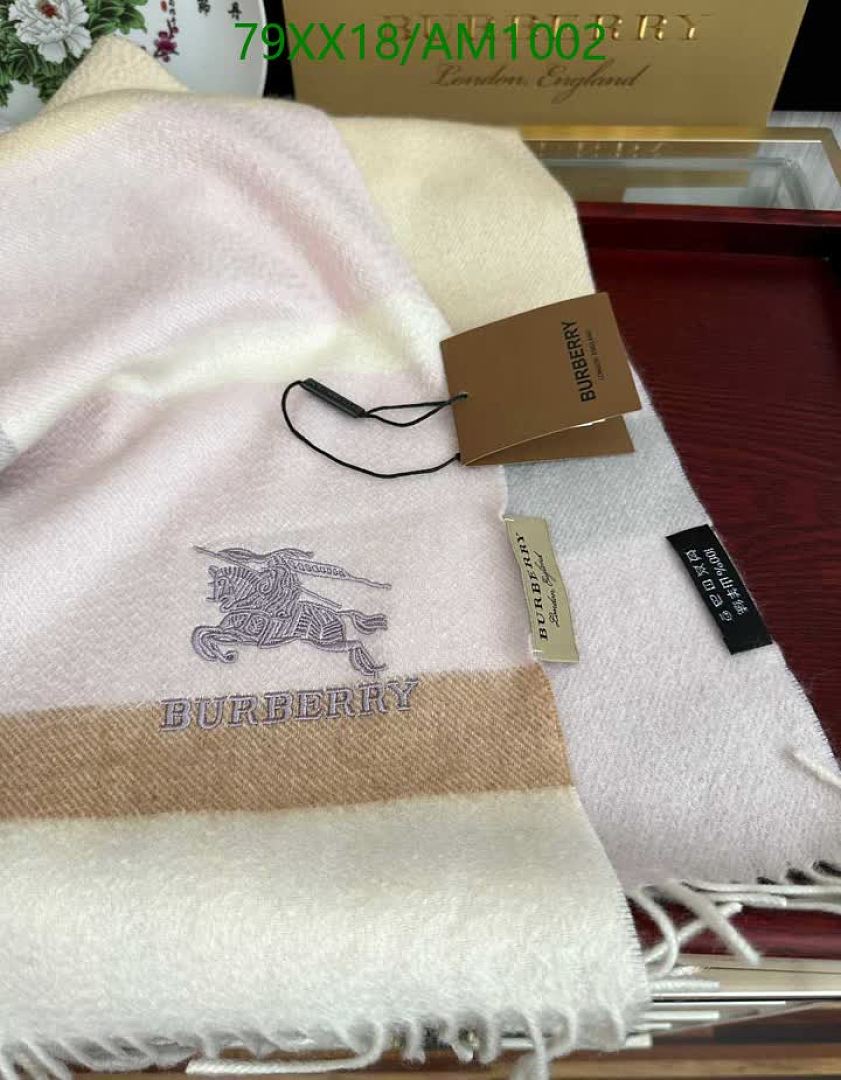 Burberry-Scarves Code: AM1002 $: 79USD
