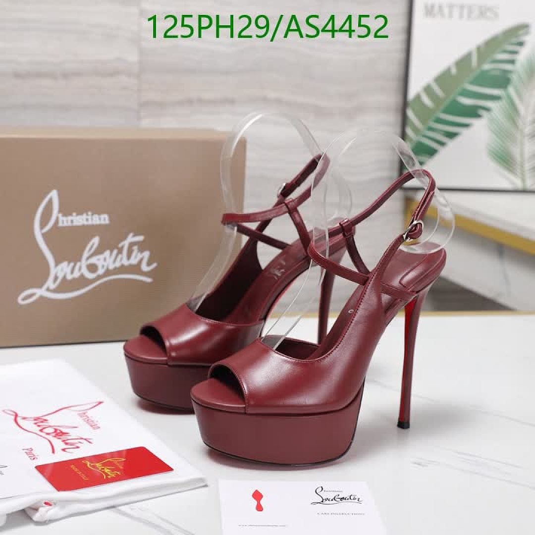 Christian Louboutin-Women Shoes Code: AS4452 $: 125USD