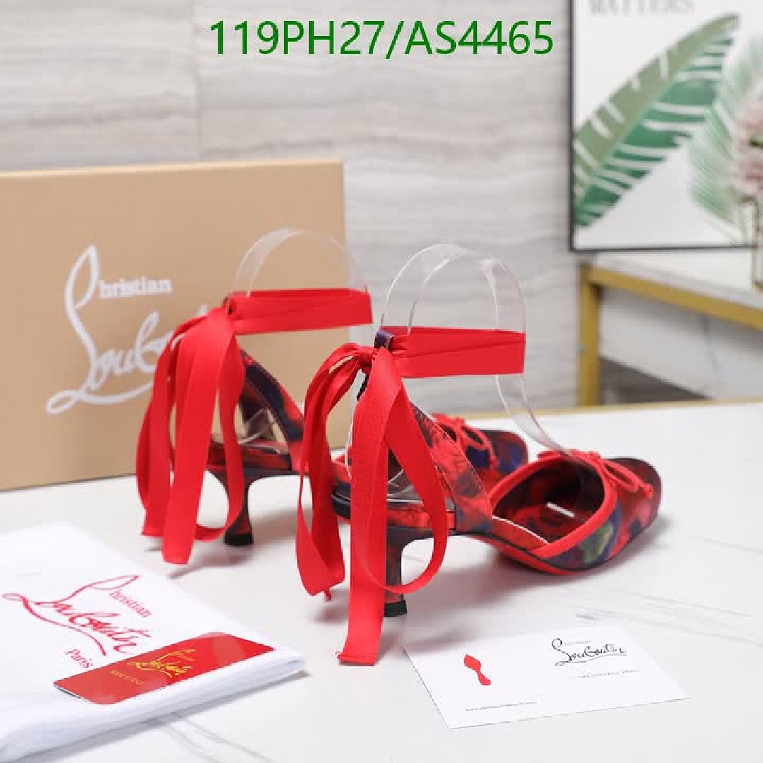 Christian Louboutin-Women Shoes Code: AS4465 $: 119USD