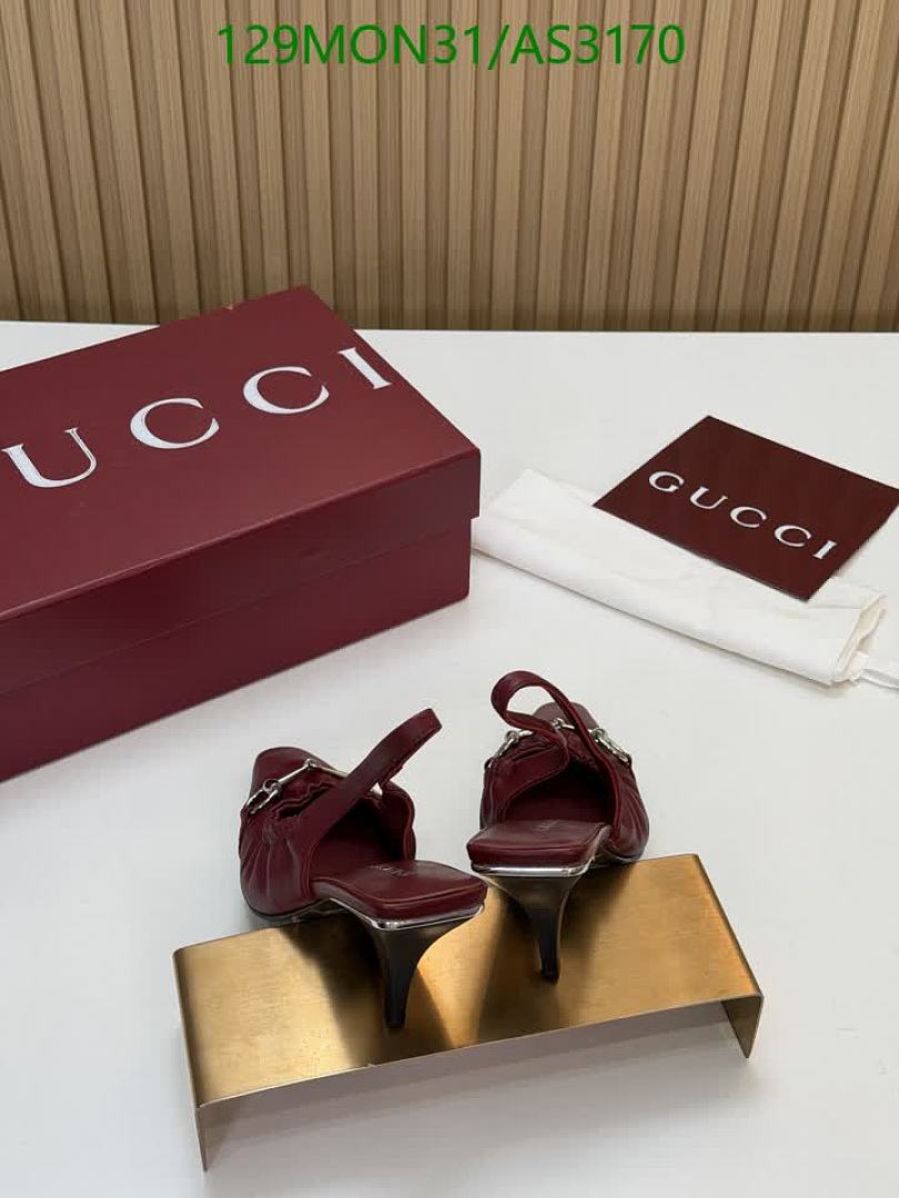 Gucci-Women Shoes Code: AS3170 $: 129USD