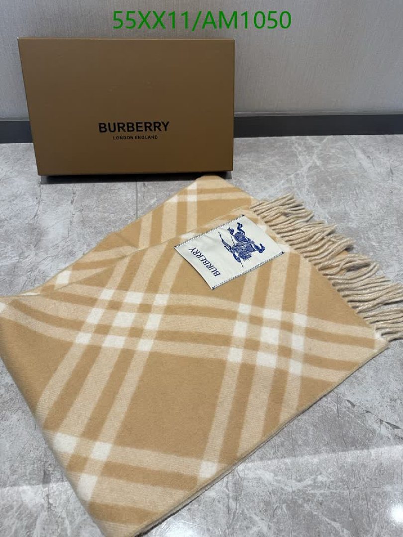 Burberry-Scarves Code: AM1050 $: 55USD